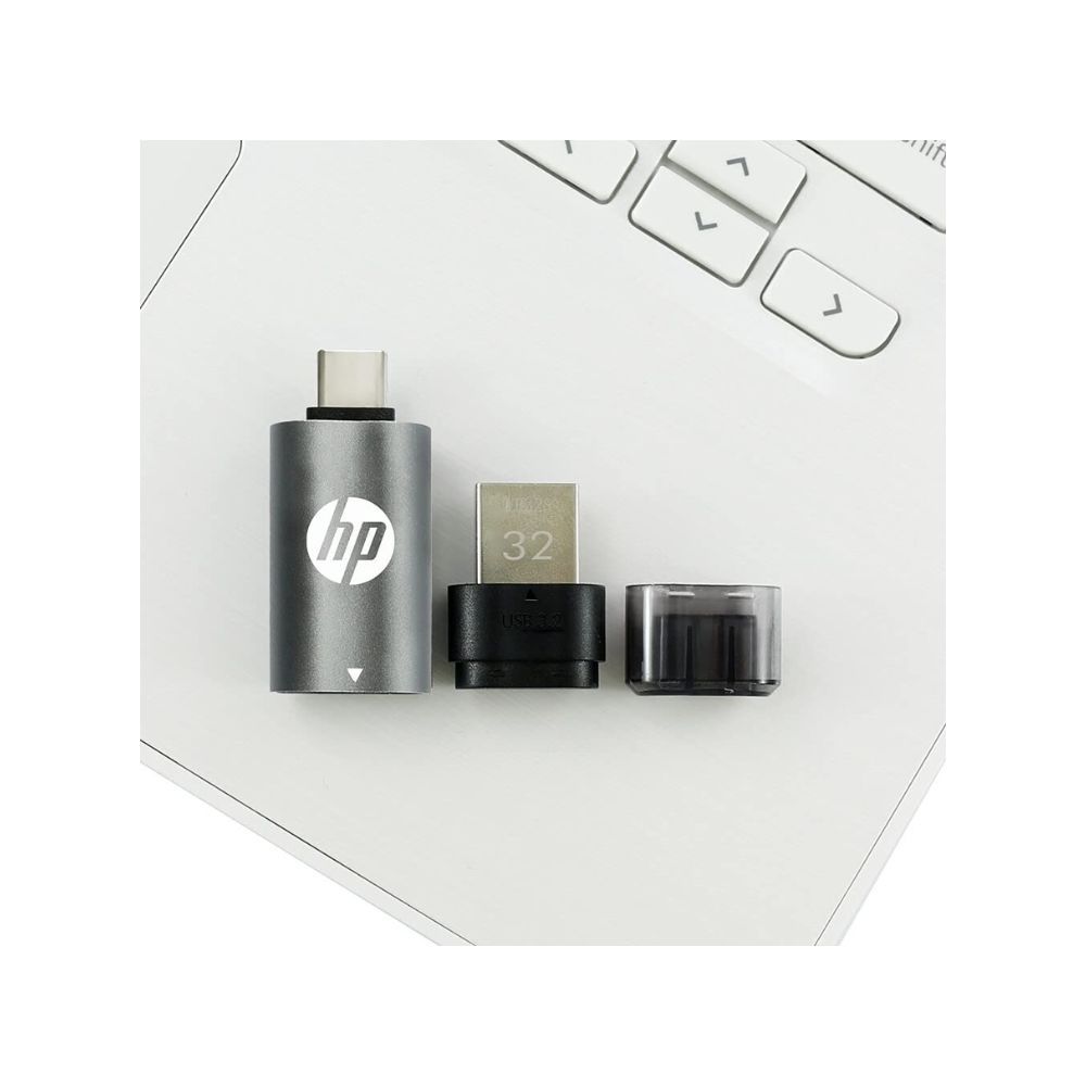 HP USB 3.2 32GB Type C OTG Flash Drive x5600c (Grey & Black)