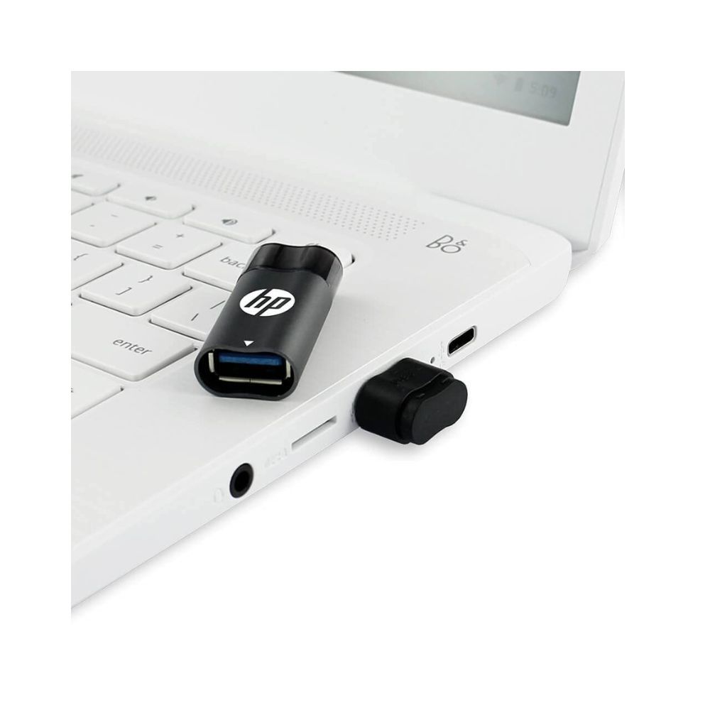 HP 5600B 32GB OTG Type B 3.2 USB Pen Drive (Grey & Black)