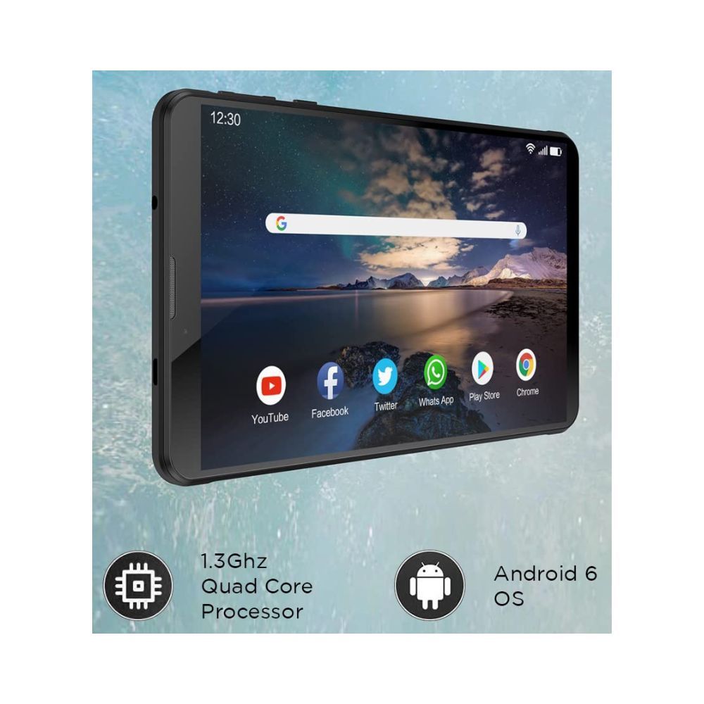 I KALL N5 Calling Tablet (2GB, 16GB) (4G Volte, Dual Sim, WiFi) (Black)