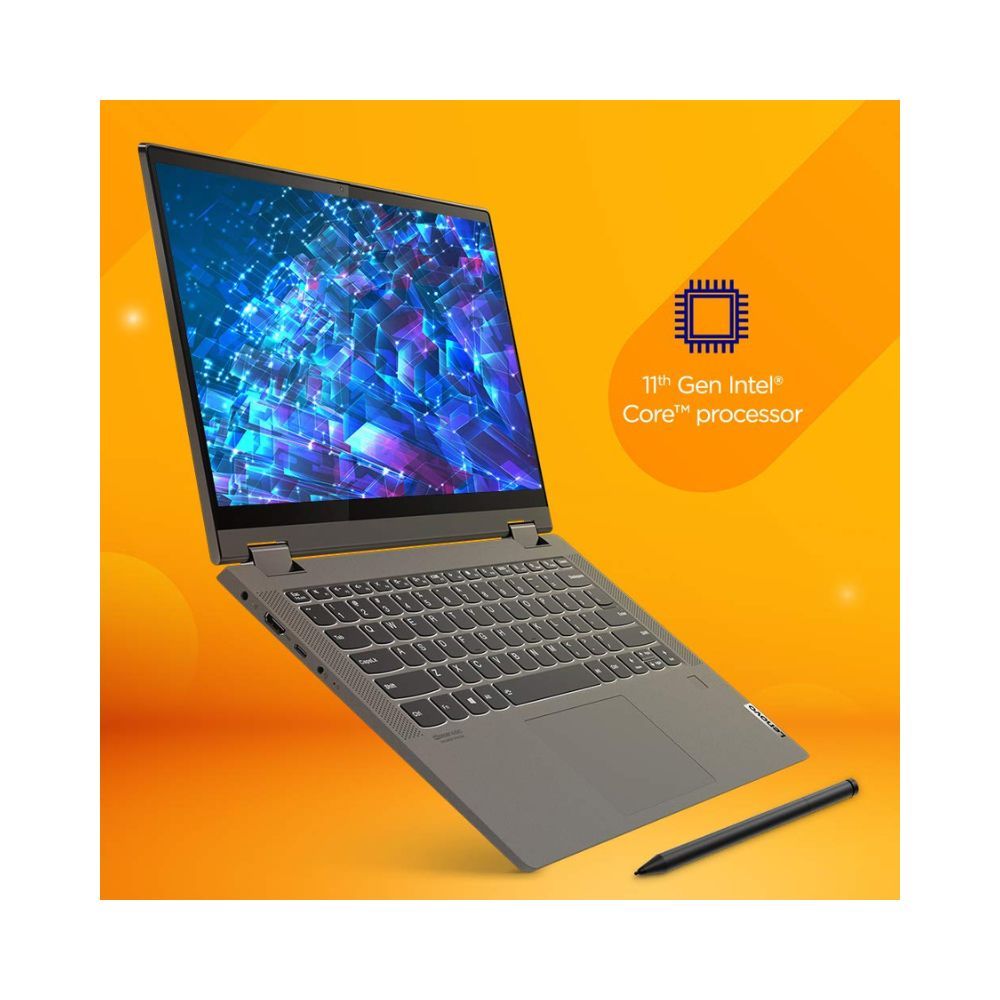 Lenovo Ideapad Flex 5 11Th Gen Intel Core I3 14 Inches Fhd IPS 2-in-1 Touchscreen Laptop (8Gb/256Gb)