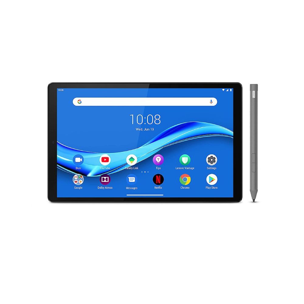 Lenovo M10 Fhd Plus 2Nd Gen 10.3 Inches (4Gb, 128 Gb, Wi-Fi + Lte, Volte Calling) Tab With Active Pen, Kids Mode With Parental Control, Dolby Atmos Speakers,Tuv Certified Eye Protection, Platinum Grey