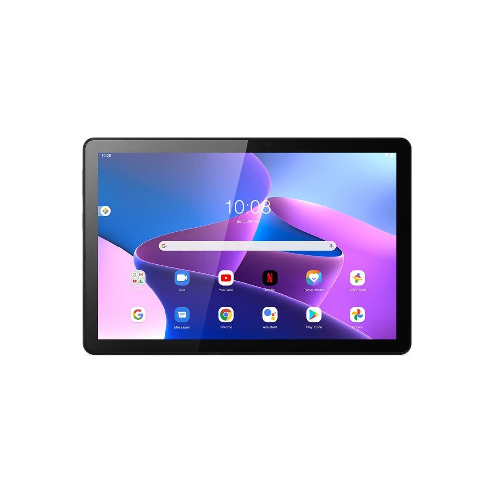 Lenovo Tab M10 FHD Plus (3rd Gen) (10.61 inch (26.94 cm), 6 GB, 128 GB, Wi-Fi+LTE, Calling), Storm Grey with Qualcomm Snapdragon Processor, 7700 mAH Battery and Quad Speakers with Dolby Atmos