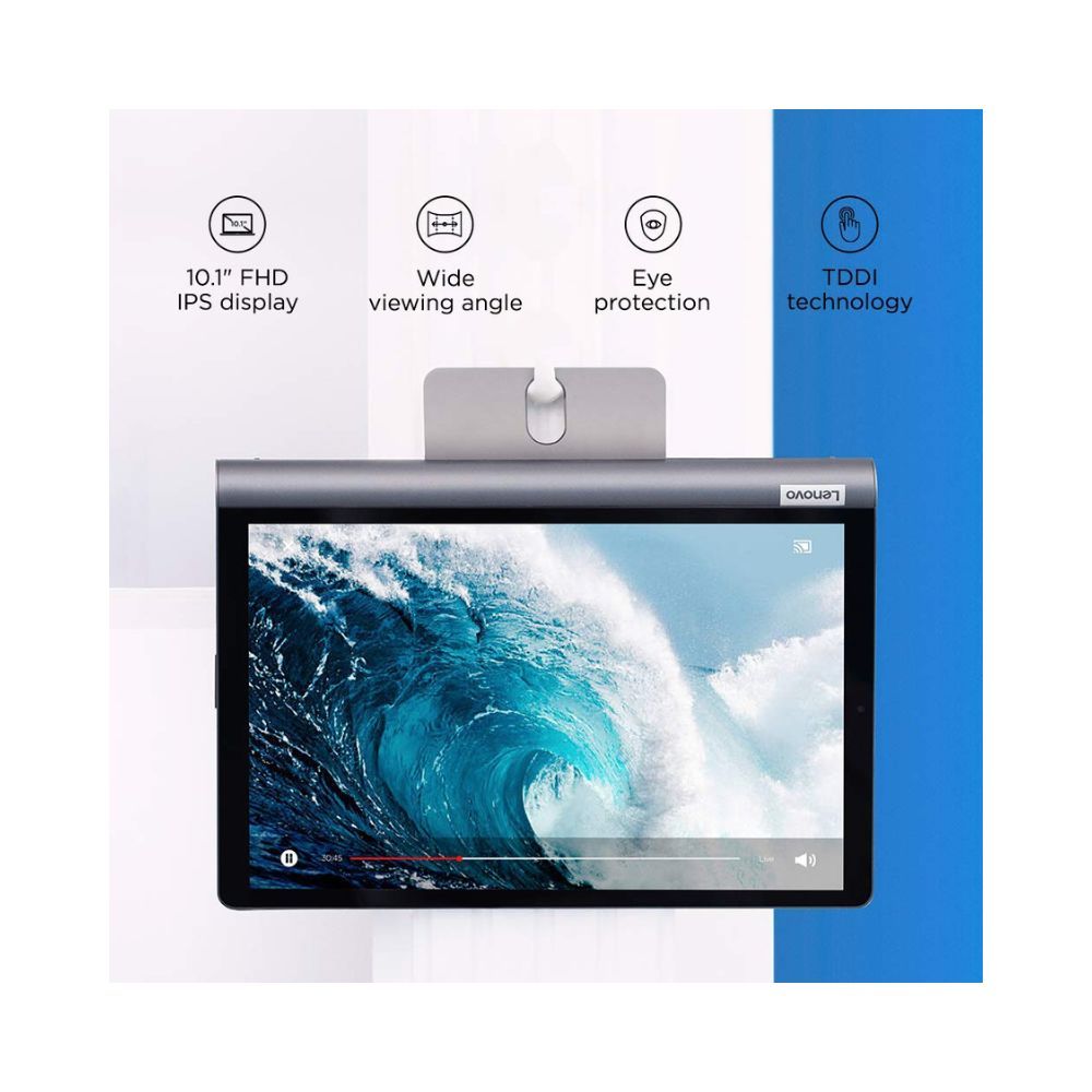 Lenovo Tab Yoga Smart Tablet with The Google Assistant (10.1 inch/25.65 cm, 4GB, 64GB,