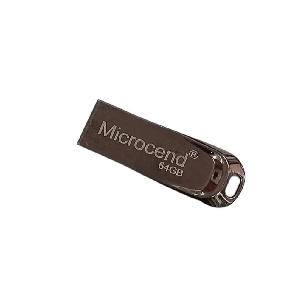 Microcend 64gb 3.0 USB Pen Drive/Flash Drive with Metal Body External Storage Device (Color -Shine Black) (M1-04)