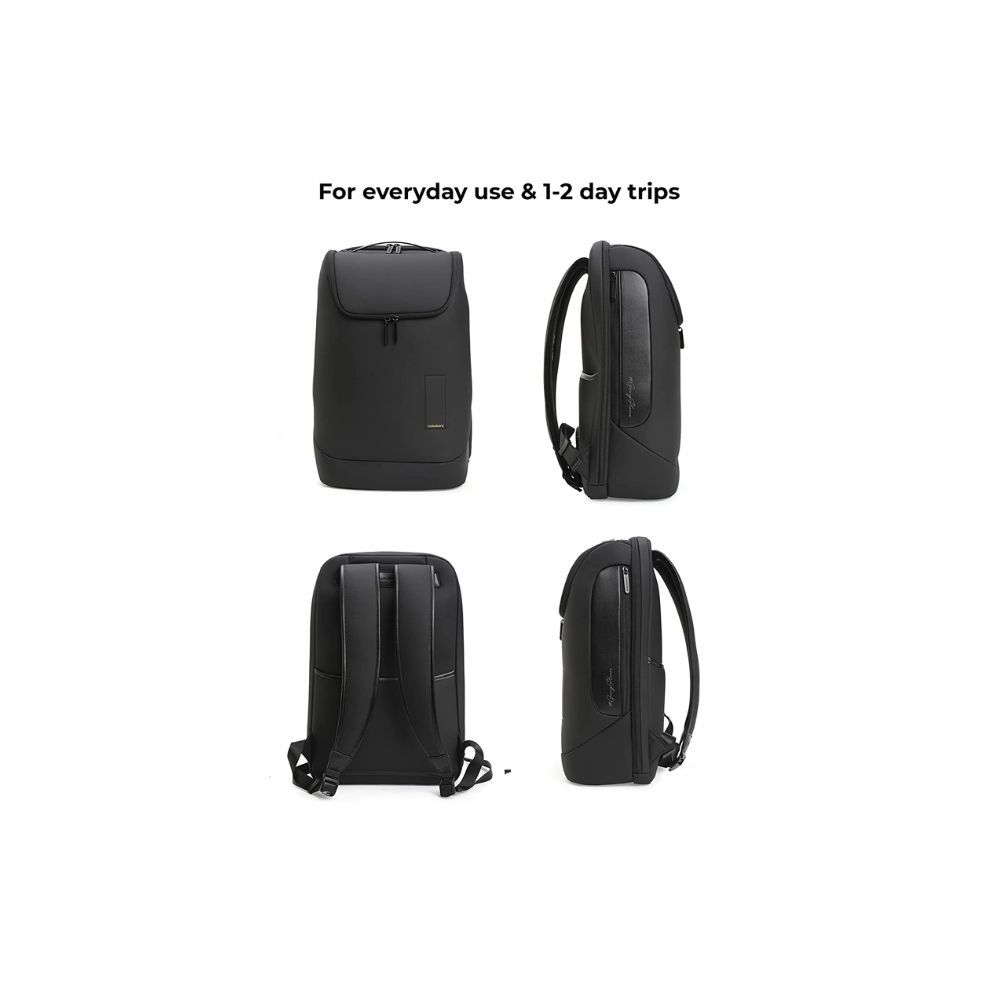 Mokobara The Transit Backpack Laptop Bag for Men and Women (Black)
