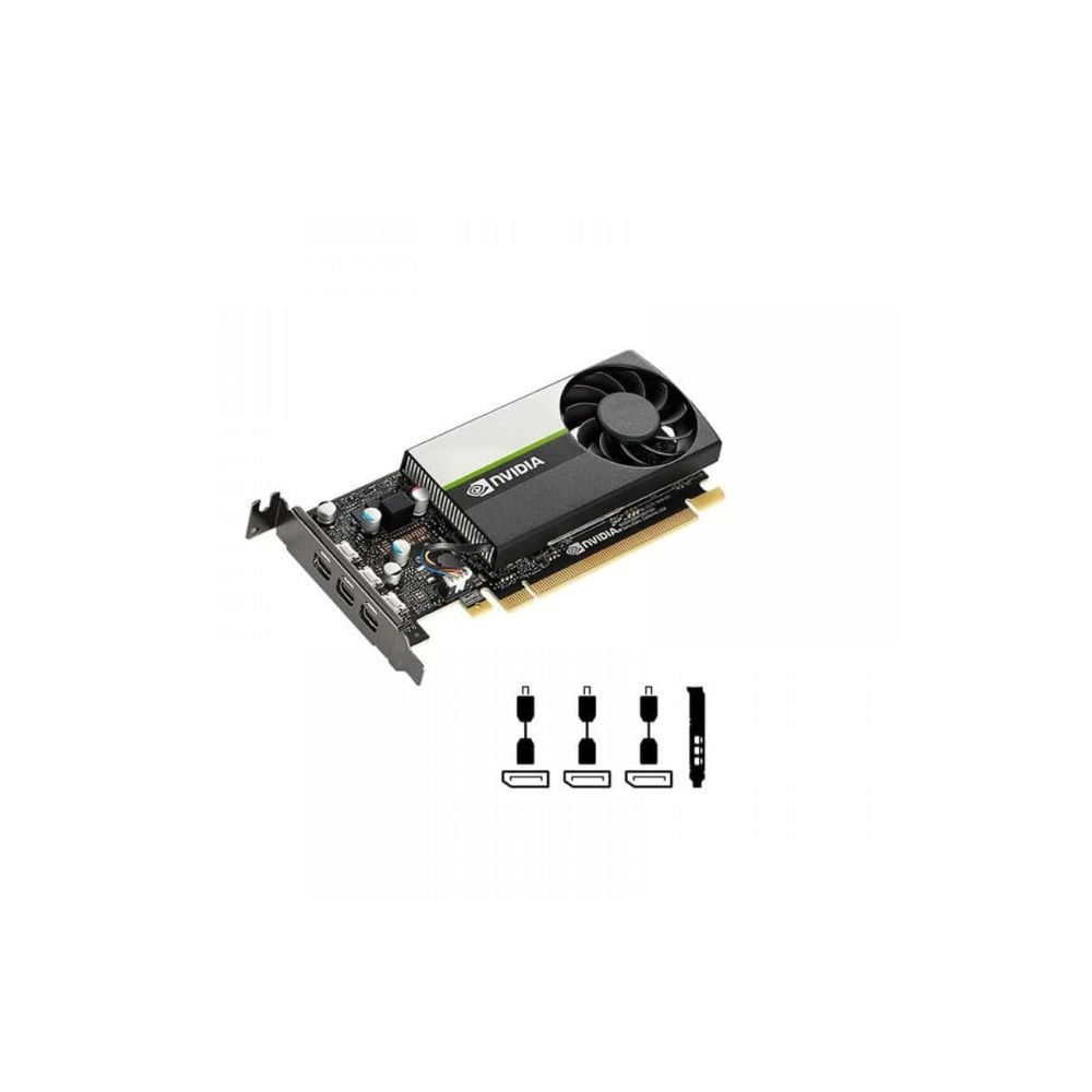 Nvidia pci_e Quadro T400 4GB GDDR6 RAM 64-Bit Graphics Card 384 CUDA Cores with Three Mini DisplayPort 1.4 connectors, DirectX 12