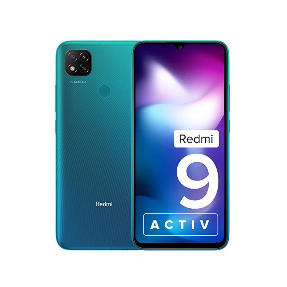Redmi 9 Activ (Coral Green, 6GB RAM, 128GB Storage)