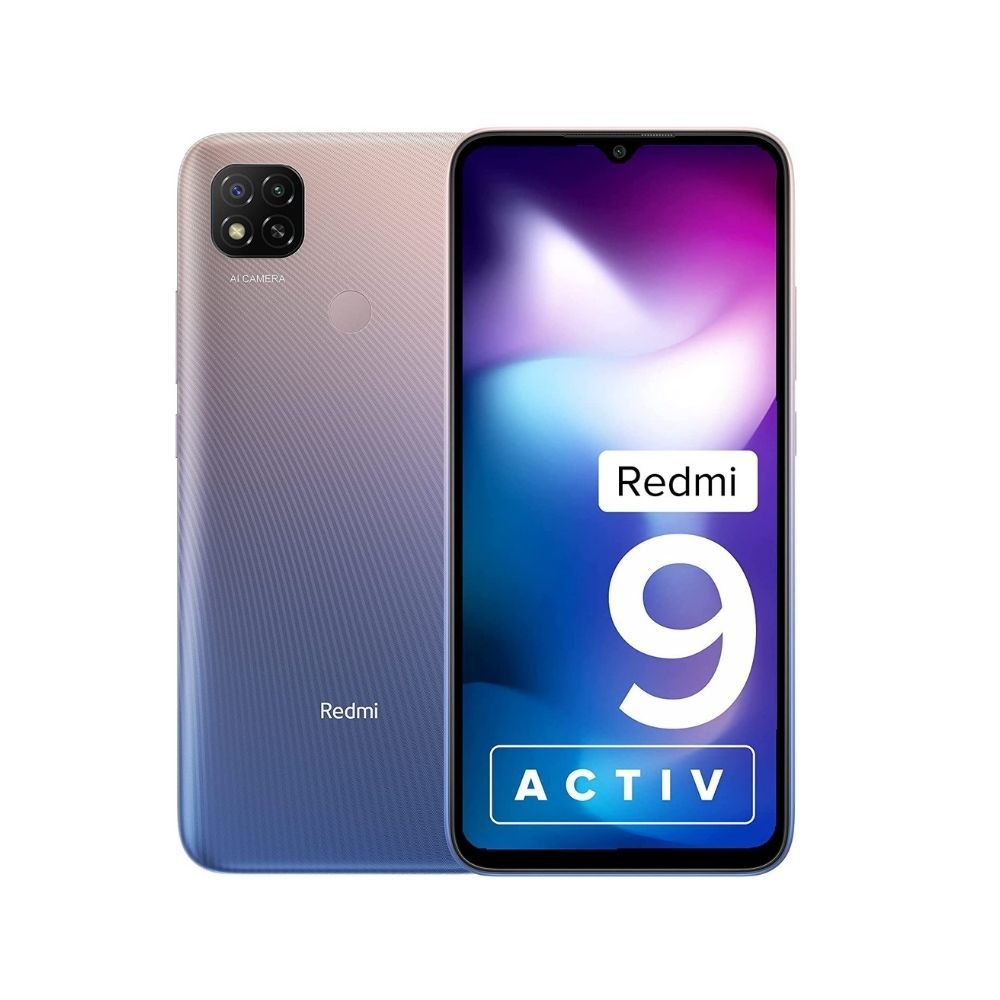 Redmi 9 Activ (Metallic Purple, 6GB RAM, 128GB Storage)