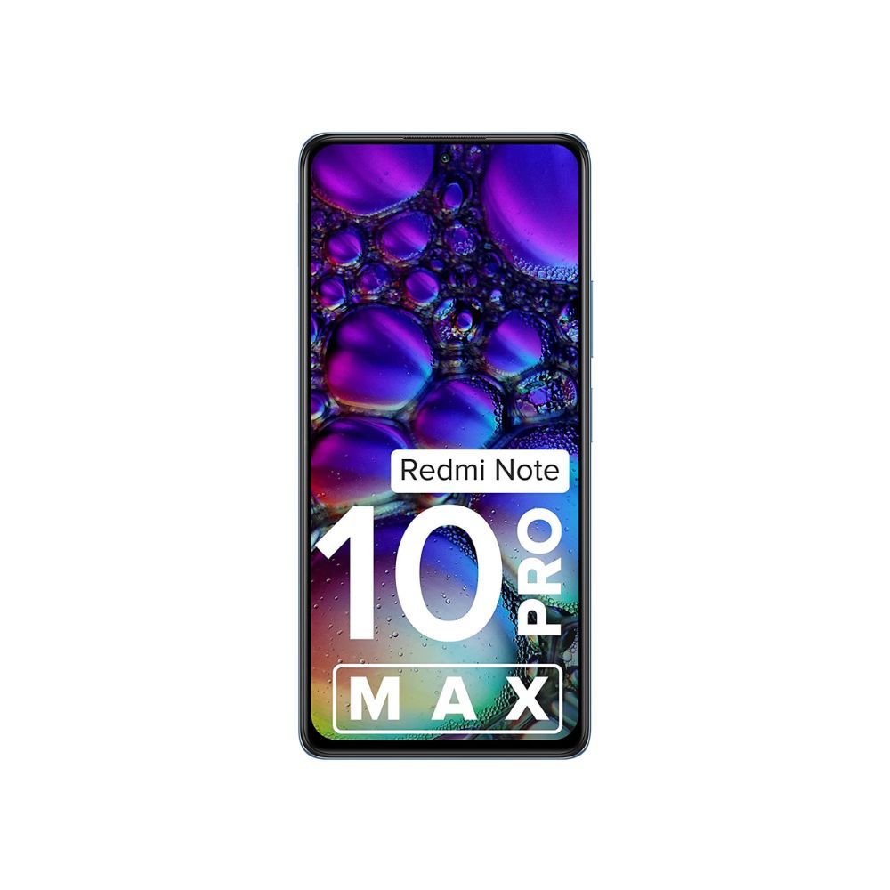 Redmi Note 10 Pro Max (Glacial Blue, 8GB RAM, 128GB Storage)