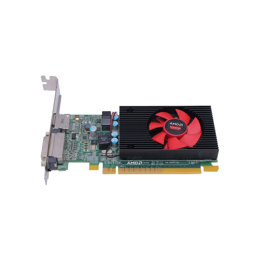 Reo Amd Radeon R5 430 2 GB DDR5 64 Bit PCI Express x16 Graphics Card with DVI/DisplayPort
