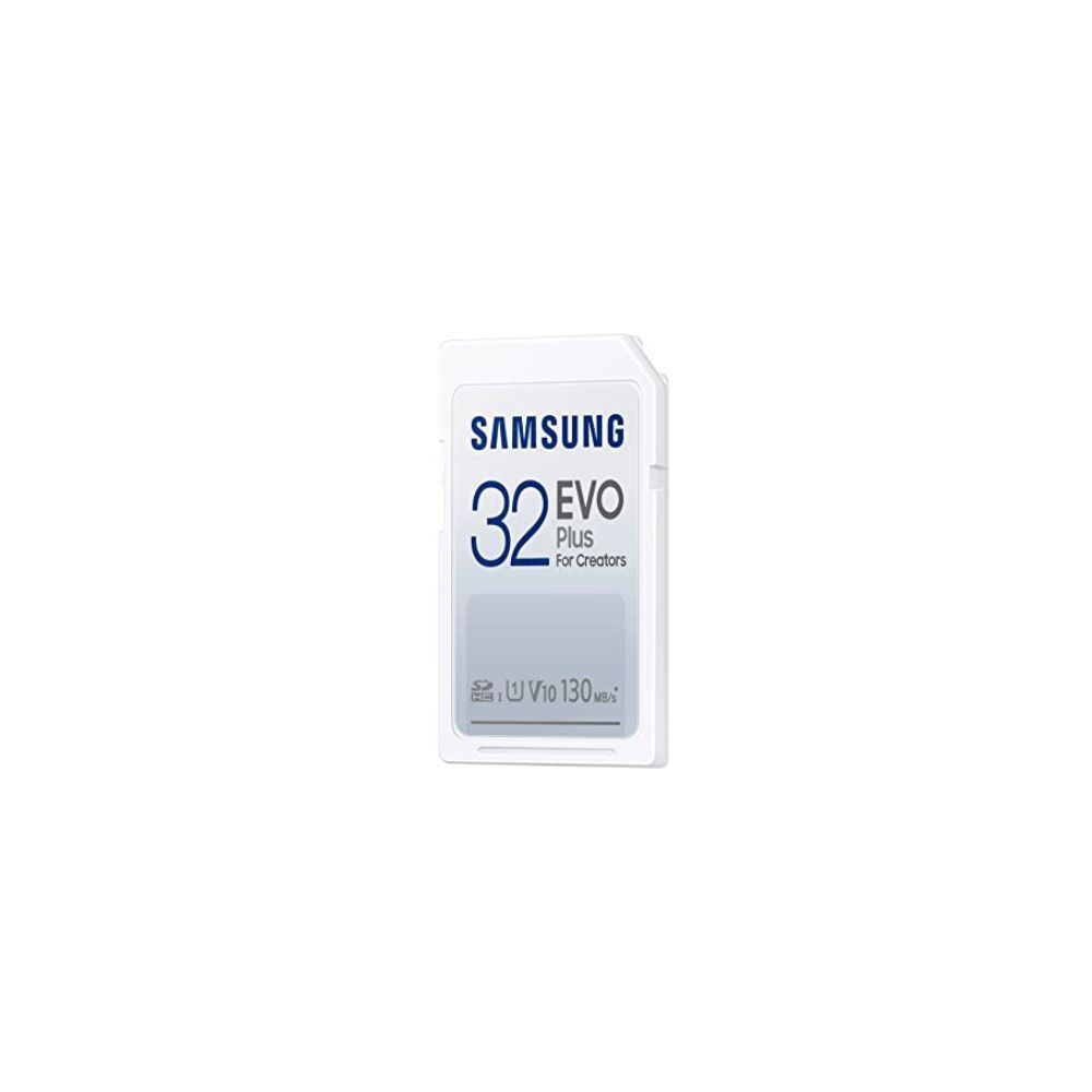 Samsung EVO Plus 32GB, SDHC, UHS-I, U1, Upto 130MB/s, FHD, Memory Card