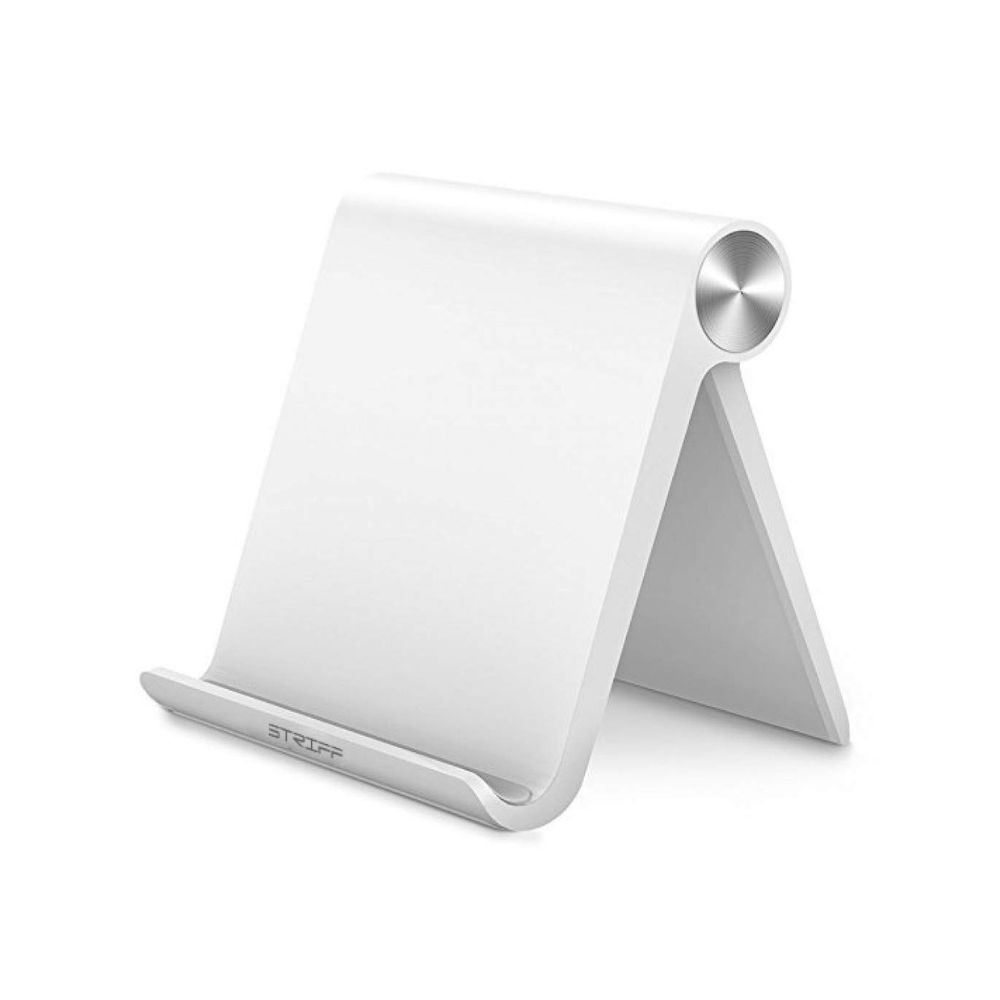 Striff Multi Angle Mobile Stand. Phone Holder for iPhone (White)