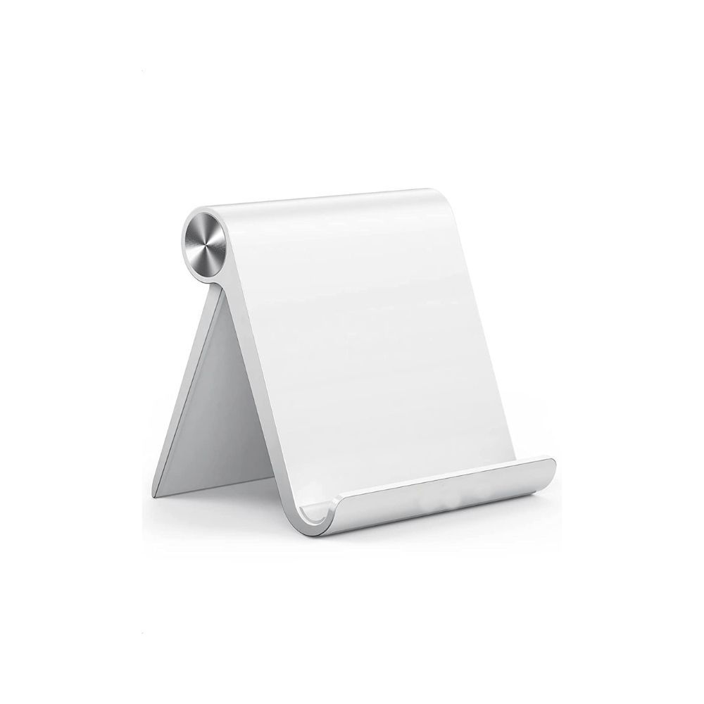 Striff UPH2W Multi Angle Tablet Stand. Holder for iPhone (White)