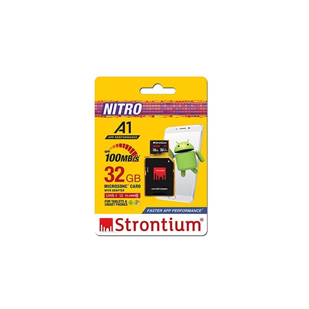 Strontium Nitro A1 32GB Micro SDHC Memory Card
