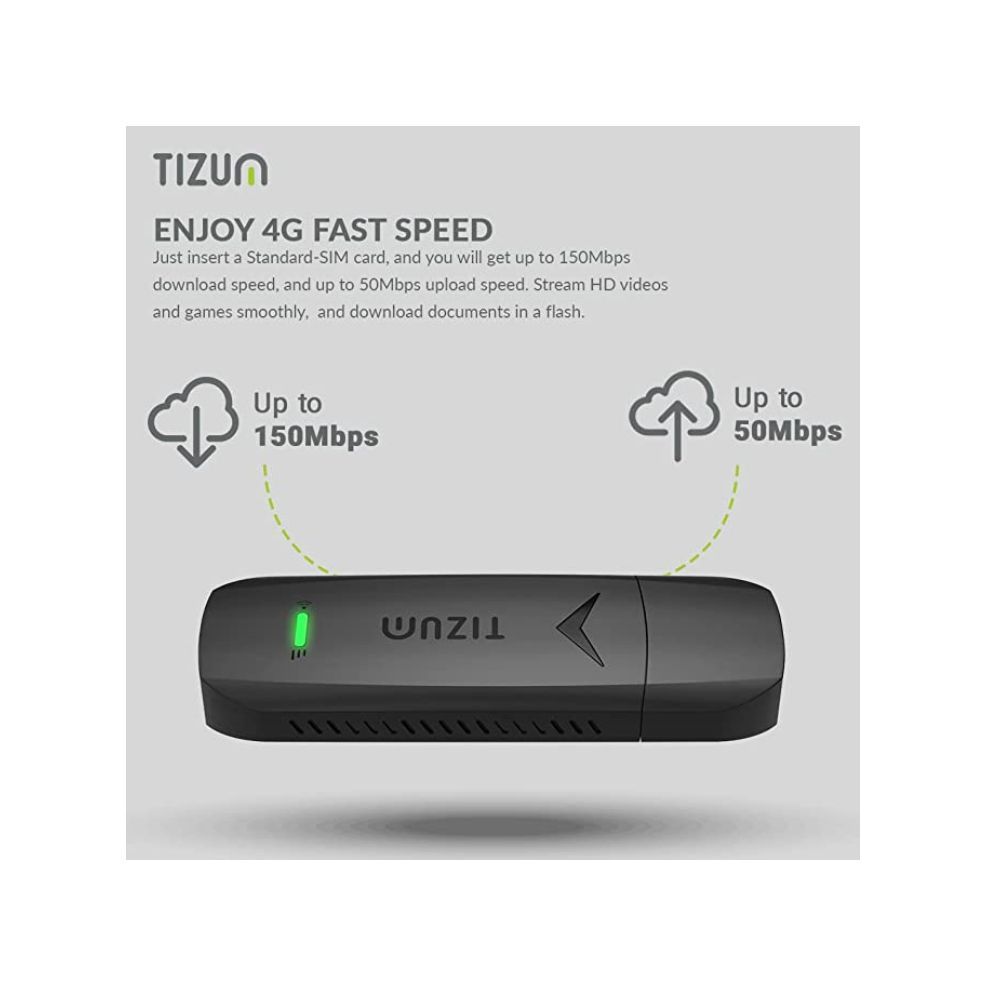 Tizum 4G Fast LTE Wireless USB