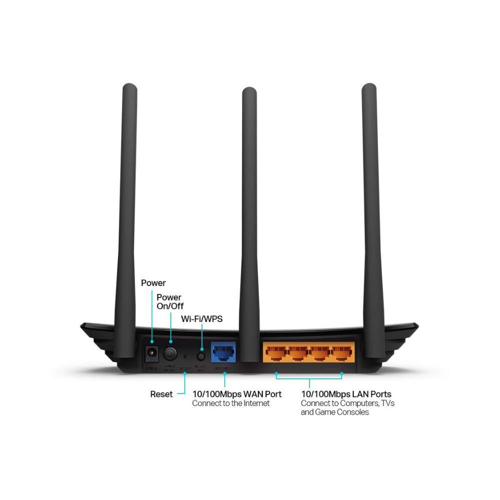 TP-Link TL-WR940N 450Mbps WiFi Wireless Single Band Router
