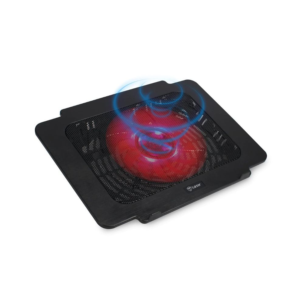 Tukzer Laptop Cooling Pad, Portable Slim Quiet USB Powered Gaming Cooler Stand