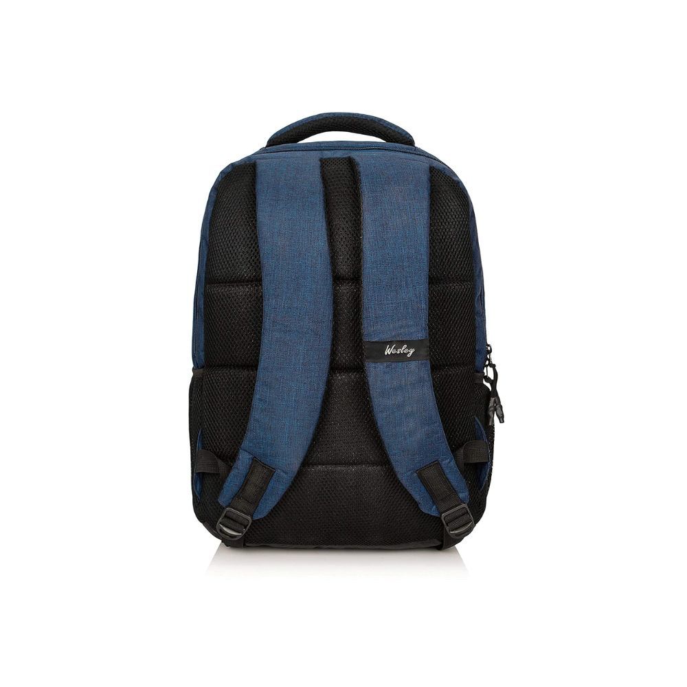 Wesley Milestone 2.0 Casual Waterproof Laptop Backpack Blue and Black
