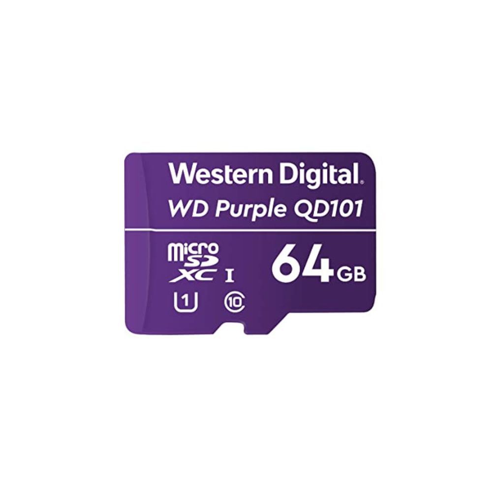 Western Digital WD Purple 64GB Surveillance and Security Camera Memory Card