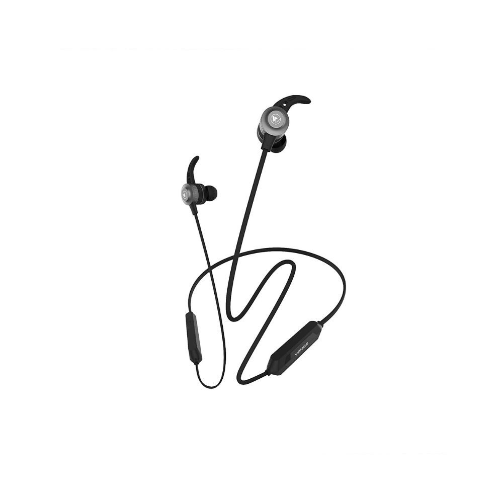 Wings Sonic Wireless Bluetooth in Ear Headphones with Mic (Black)