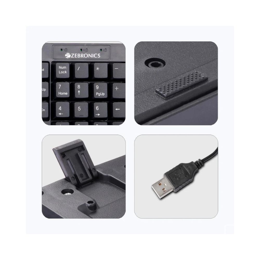 Zebronics K25 Standard Keyboard with USB Input
