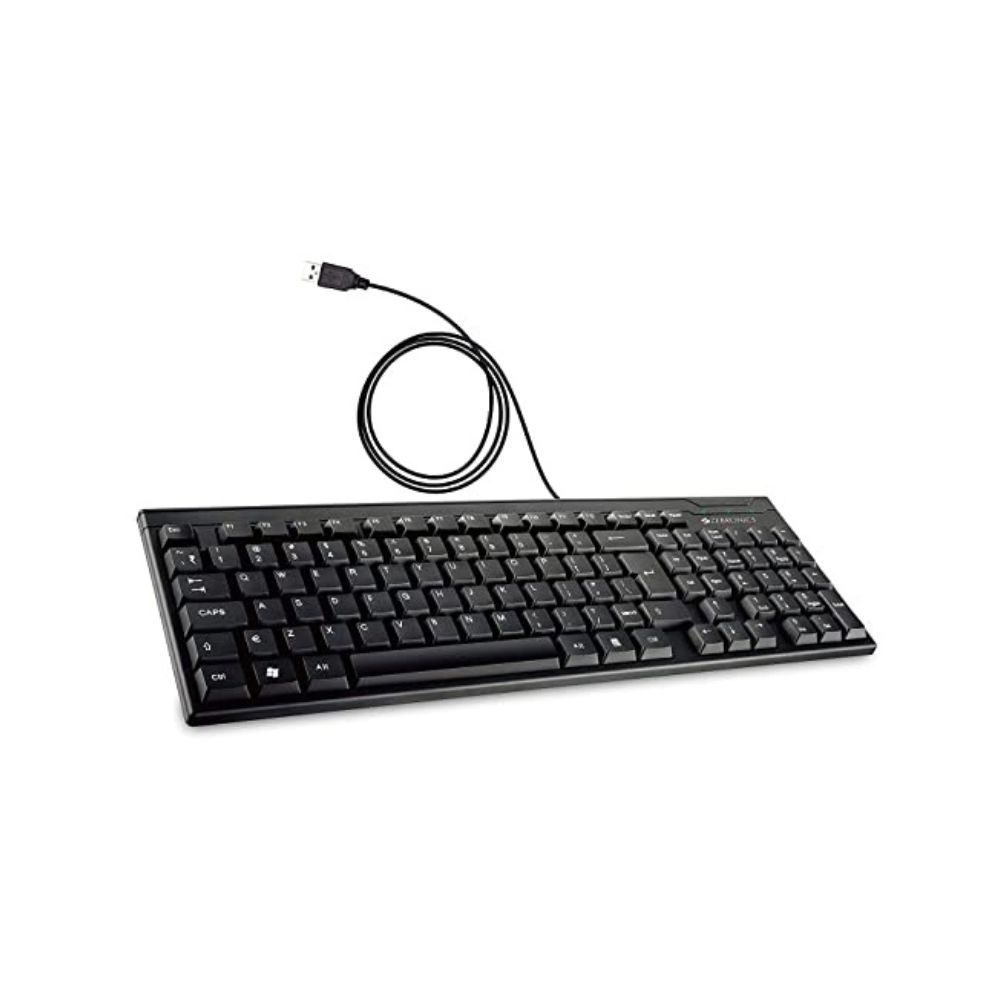 Zebronics Zeb- K35 USB Wired Keyboard with Rupee Key