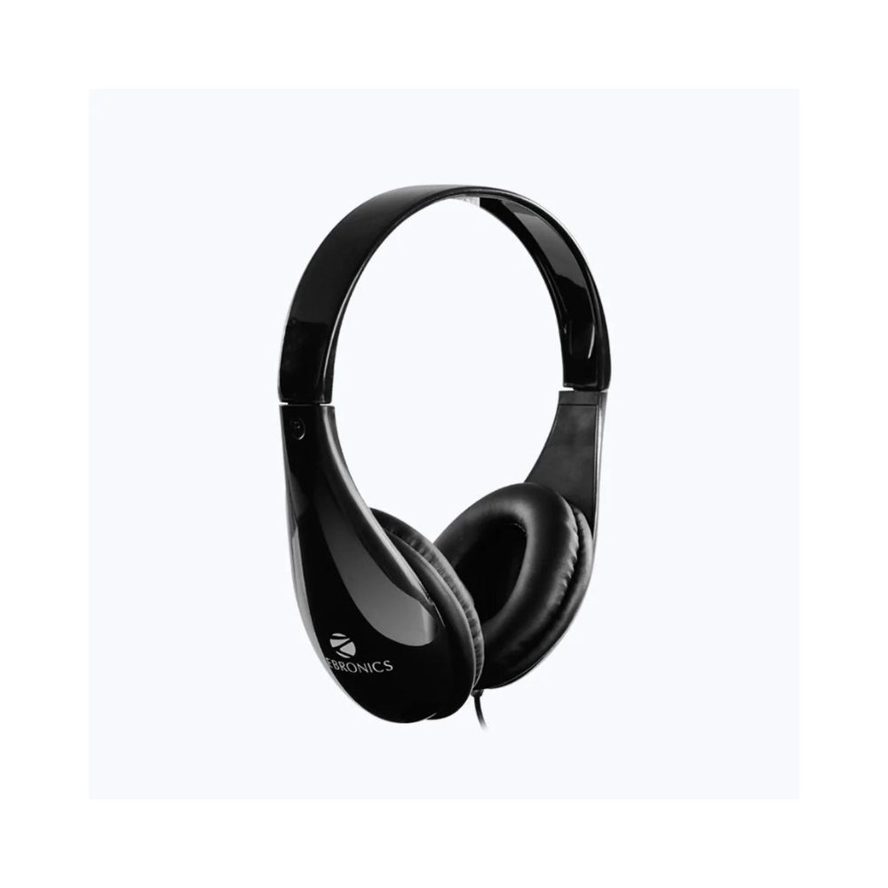ZEBRONICS ZEB-2100HMV Wired Headset (Black, On the Ear)