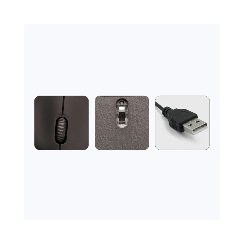 ZEBRONICS Zeb-Comfort Wired USB Mouse