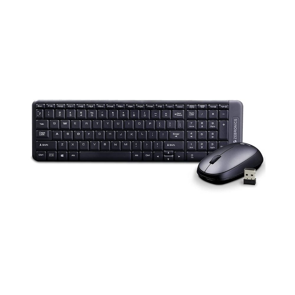 Zebronics Zeb-Companion 104 Wireless Keyboard and Mouse Combo