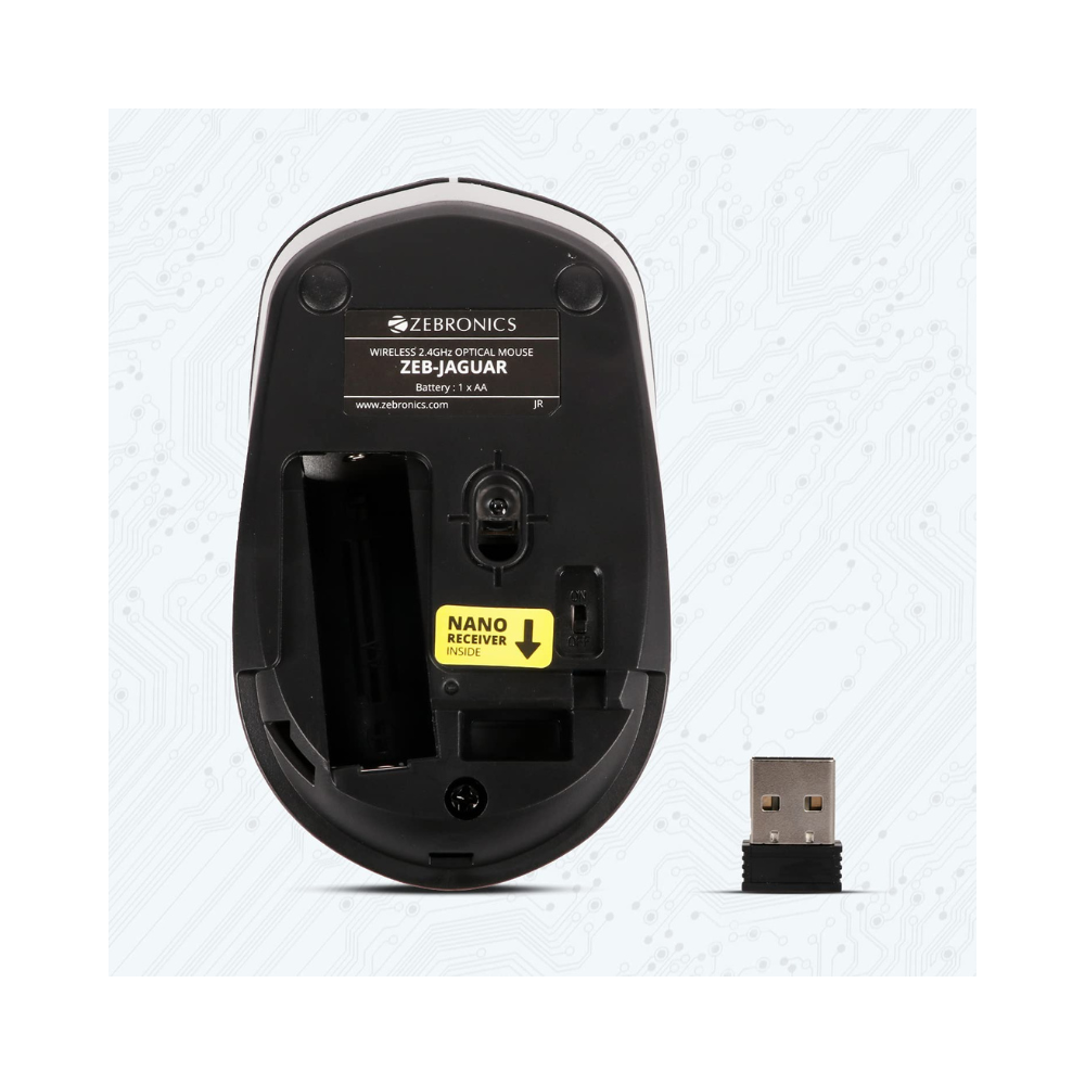 Zebronics Zeb-Jaguar Wireless Mouse