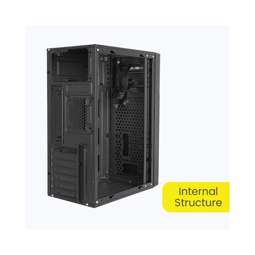 Zebronics Zeb-Lone Cabinet with Smps Cpu Cabinet (Black)