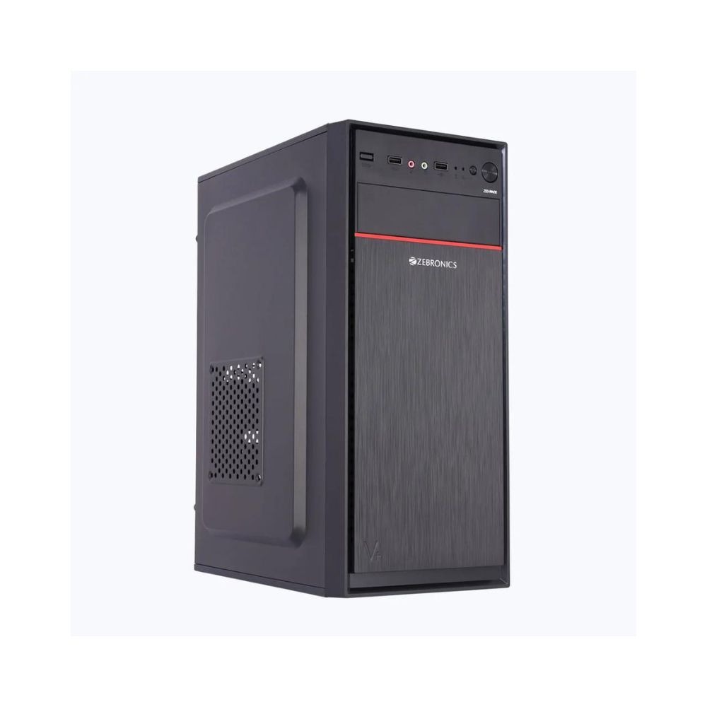 Zebronics Zeb-Pace Cabinet with Smps Cpu Cabinet (Black)