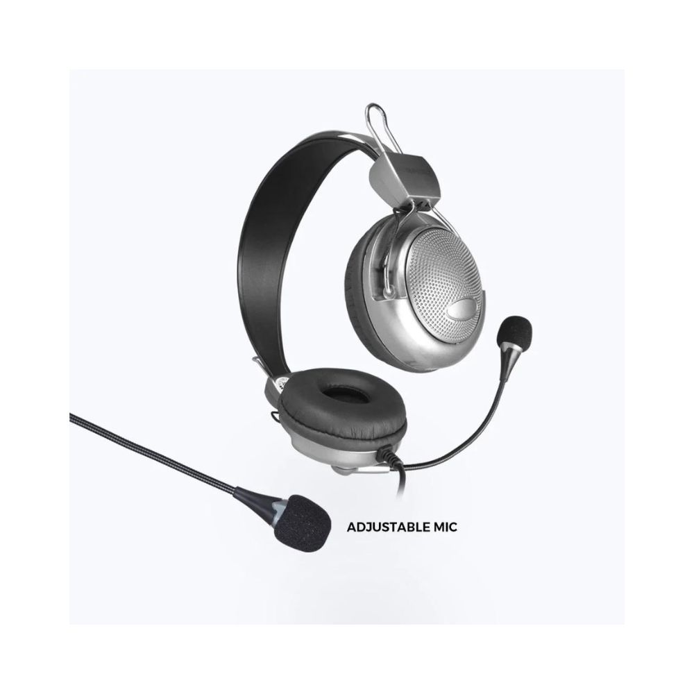 ZEBRONICS ZEB-SUPREME Wired Headset (Black, On the Ear)
